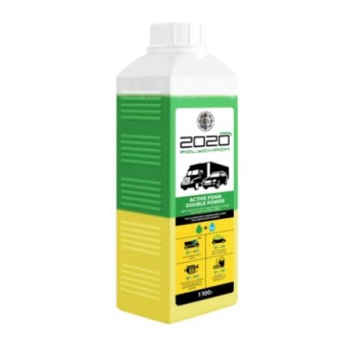Polychrom 2020 Двухкомпонентное концентрированное средство для бесконтактной мойки "ACTIVE FOAM DOUBLE POWER", 1,1 кг.