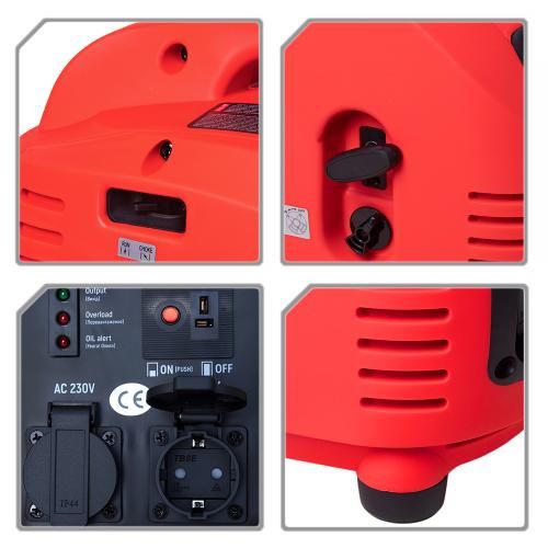 Генератор инверторный бензиновый VOIN, DV-2000i 1,8 кВт (DV-2000i)