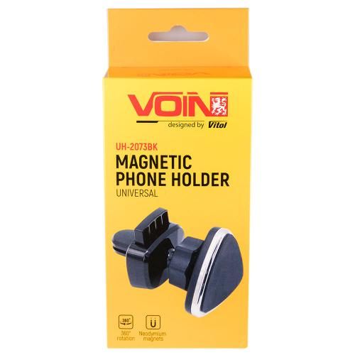 Держатель мобильного телефона UH-2073BK магнитный на дефлектор (UH-2073BK)