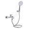 Смеситель для ванны Qtap Jay (с душевым гарнитуром) QTJAY259CRW45553 Chrome/White
