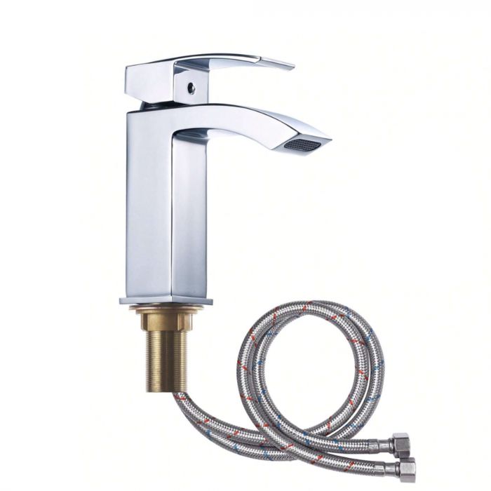 Смеситель для раковины Qtap Swan Cascada QTSWA270CRM45564 Chrome