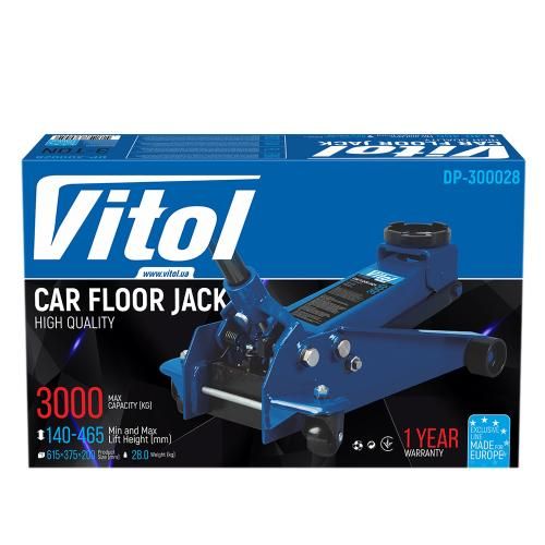 Домкрат гидравл подк. 3т коробка min.