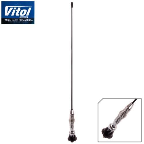 Антенна врезная 61086 "удочка"-1.5 м/шариков (61086)