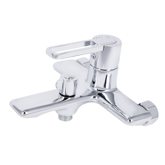 Смеситель для ванны Qtap Taurus (с душевым гарнитуром) QTTAU259CRM45661 Chrome