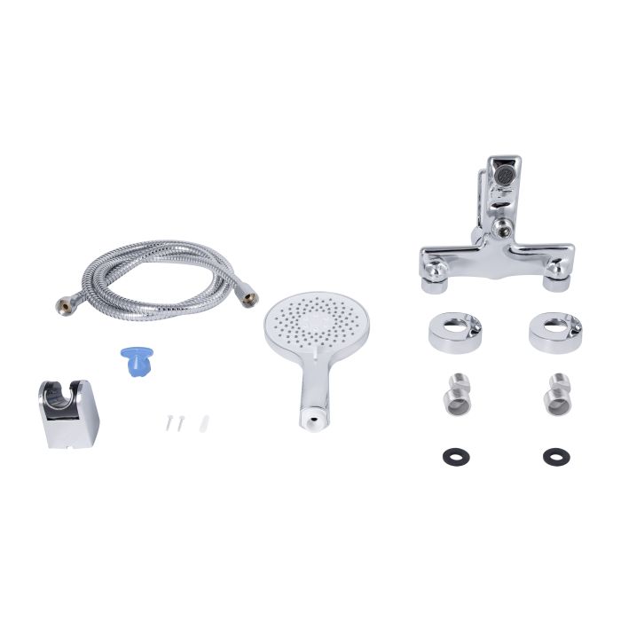 Смеситель для ванны Qtap Taurus (с душевым гарнитуром) QTTAU259CRM45661 Chrome