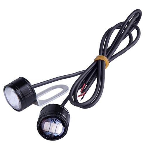 Болты для крепления номера 5630-3SMD 12V черные 2 шт. STROBE Blue (AG-5630-3SMDST/BL)