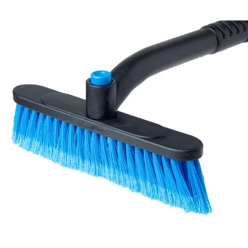 Щетка + скребок VITOL для снега и льда, телескопическая 65-82см, ISV-2028 (ISV-2028)