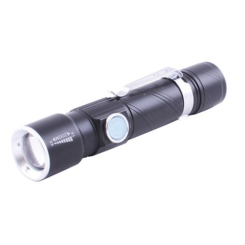 Ліхтар Police 802-T6, 1х18650, затискач, zoom, ЗУ microUSB, Box