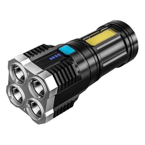Фонарь X509/S03-4LED+COB, Li-Ion аккумулятор, ЗУ microUSB (X509/S03-4LED+COB)