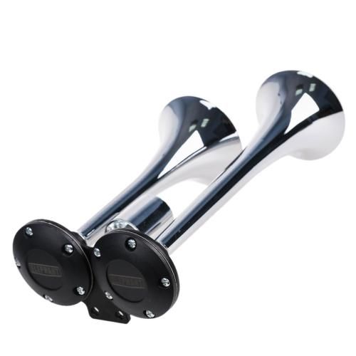 Сигнал воздушный CA-10238/Еlephant/CIKADA 2-дудки металл 12V/24V (CA-10238)