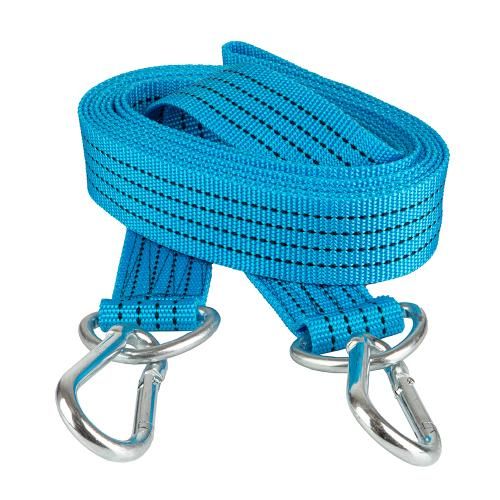 Трос буксировочный ST215B/ТР-208-2-2 2т лента 45мм х 5.0м синий/карабин/в пакете (ТР-208-2-2)