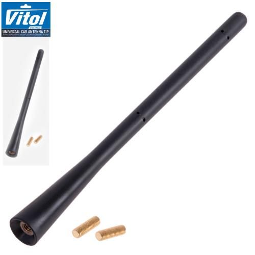 Антенна/наконечник 61160 L-0,175м/М5,0х1,0мм+адаптер M6/M5/шариков (61160)