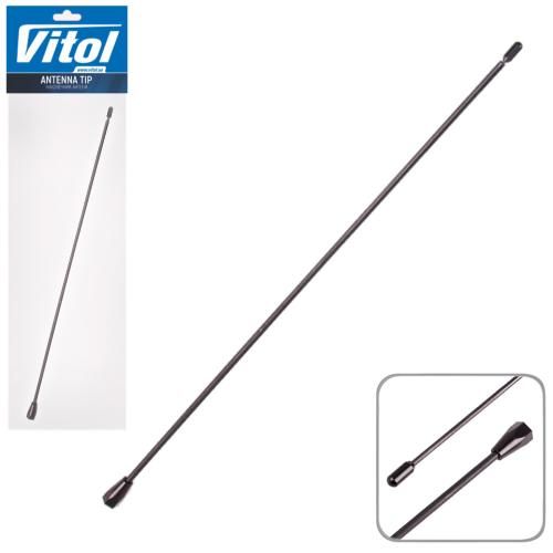 Антенна/наконечник 61146 L-0,62м 2секции/М6,0х1,0мм/шариков (61146)