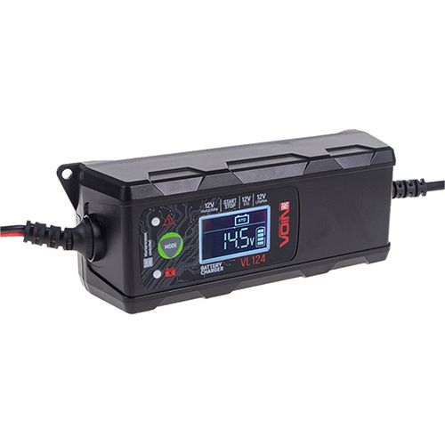 Зарядное устройство для VOIN VL-124 12V/4A/3-120AHR/LCD/Импульсное (VL-124)
