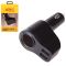 Удлинитель прикуривателя VOIN 1 выход + 2USB 2400mA 12/24V SC-1528С (SC-1528C)