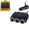 Разветвитель (удлинитель) прикуривателя VOIN 3 выхода + 2USB 2400 mA 12/24V SC-3003 проволока+вольтметр (SC-3003)