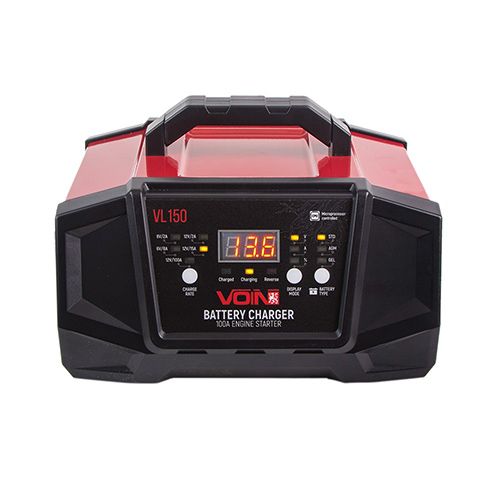 Пуско-зарядное устройство VOIN VL-150 6&12V/2A-8A-15A/Start-100A/8-180AHR/LCD индик (VL-150)