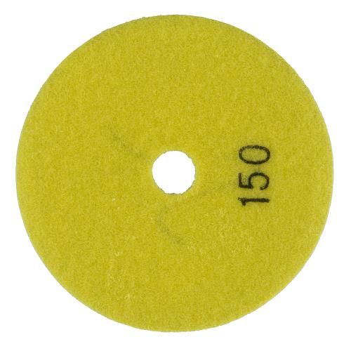 Круг алмазный шлифовальный на липучке 100 мм, зерно 150, Alloid (DD-100150)