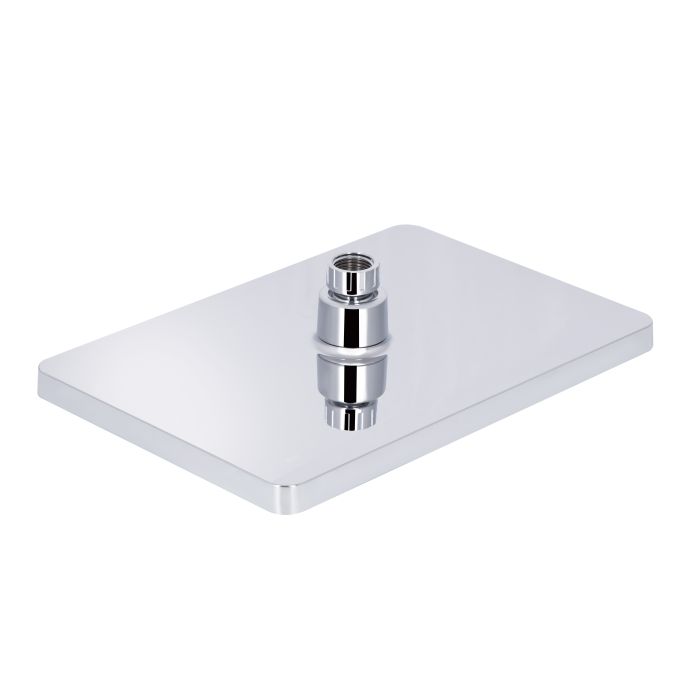 Воронка для верхнего душа Qtap Hlavova 280x190 мм прямоугольная QTHLA107CRM45946 Chrome