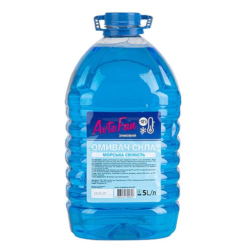 Омыватель д/стекла AvtoFan -12 море 5,0 л ПЭТ б/я (4818)