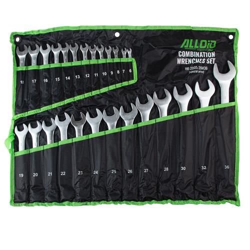 Набор комбинированных ключей. 26 предметов Alloid (спеццина) (НК-2005-26М36)