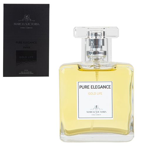 Ароматизатор в спреях Tasotti/серия "спрей Pure Elegance Paper" - 50ml / Gold Life (102818)