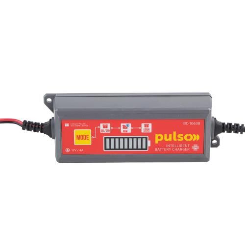 Зарядное устройство для PULSO BC-10638 12V/4.0A/1.2-120AHR/LCD/Импульсное (BC-10638)