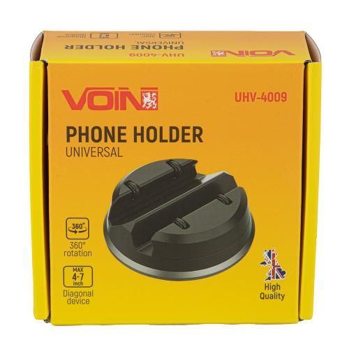 Держатель мобильного телефона VOIN UHV-4009, крепеж на скотч (UHV-4009)