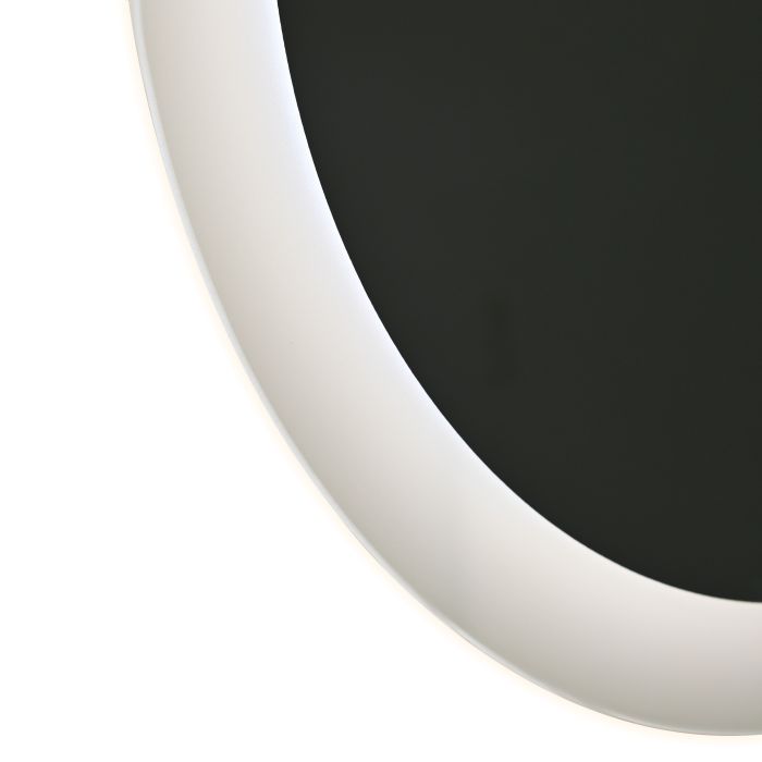 Зеркало Qtap Taurus R800 с LED подсветкой Touch, с антизапотеванием, с димером, рег. темп. цвета (3000-6500K) QT2478R807