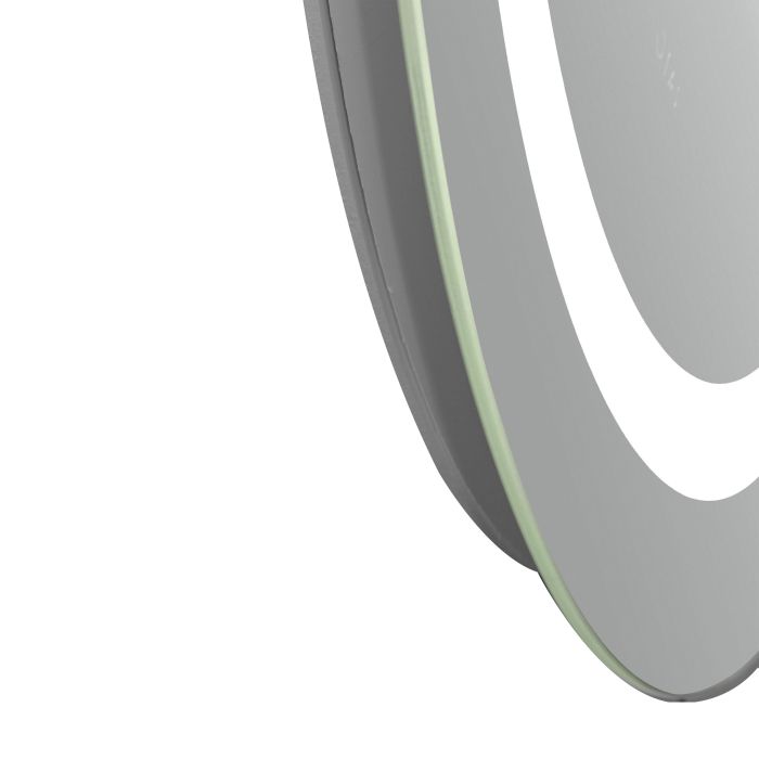 Зеркало Qtap Gemini 500х700 с LED-подсветкой Touch, с антизапотеванием, с димером, рег.