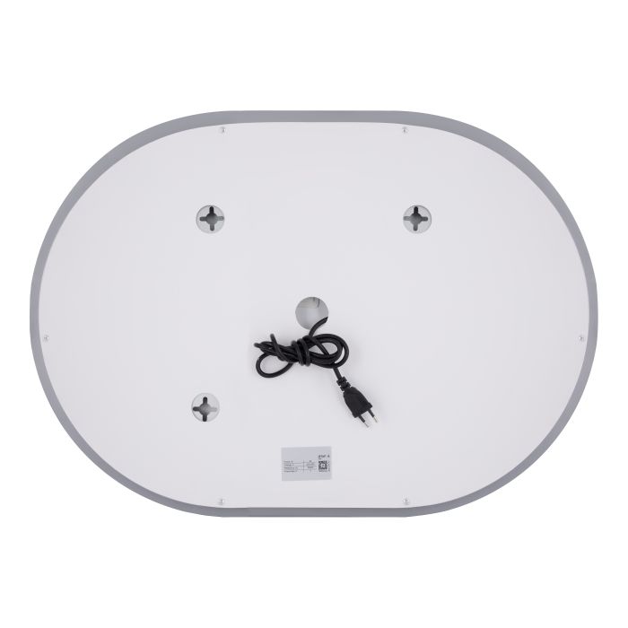 Зеркало Qtap Gemini 500х700 с LED-подсветкой Touch, с антизапотеванием, с димером, рег.