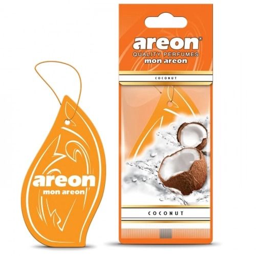 Освежитель воздуха AREON сухой лист "Mon" Coconut/Кокос (MA11)