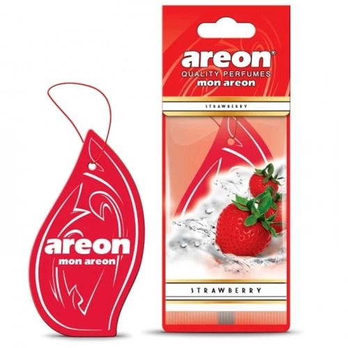 Освежитель воздуха AREON сухой лист "Mon" Strawberry/Клубника (MA40)