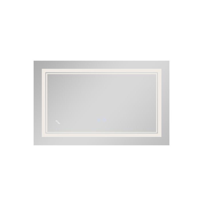 Зеркало Qtap Cardinal 500х800 с LED подсветкой Touch, с антизапотеванием, с димером, рег. темп. цвета (3000-6500K) Reverse QT0478C5080