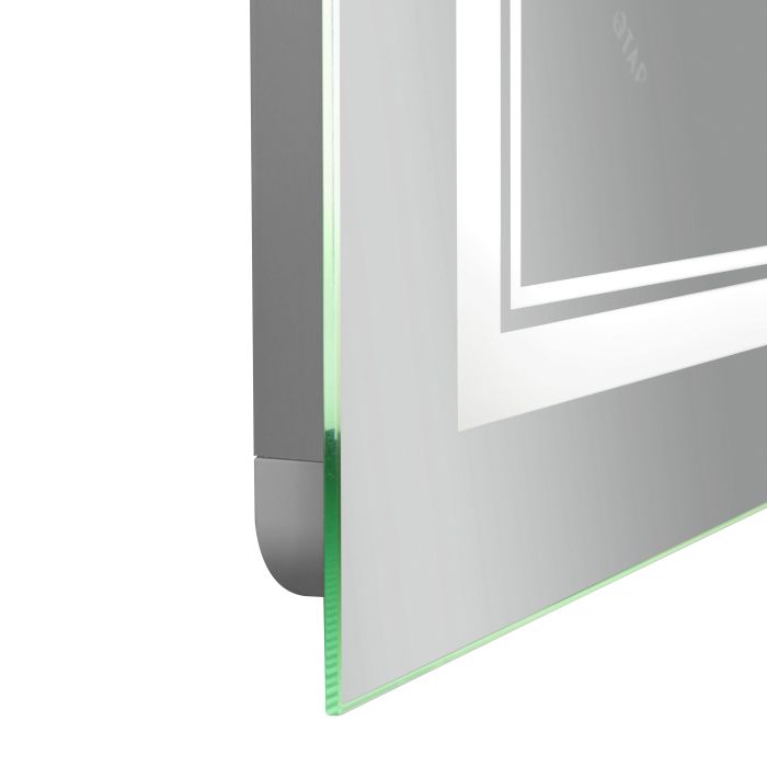 Зеркало Qtap Cardinal 500х800 с LED подсветкой Touch, с антизапотеванием, с димером, рег. темп. цвета (3000-6500K) Reverse QT0478C5080