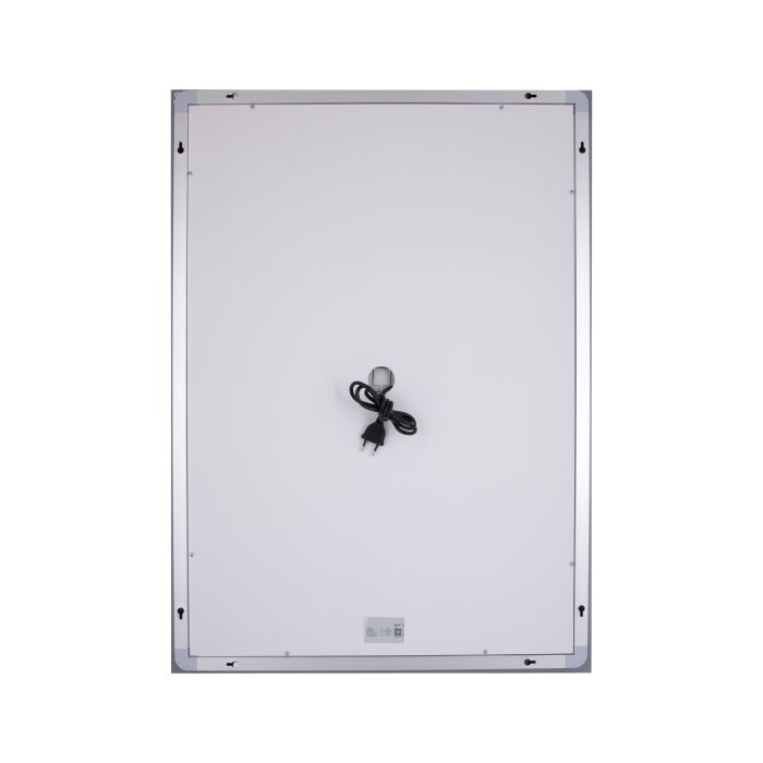 Зеркало Qtap Cardinal 650х900 с LED-подсветкой Touch, с антизапотеванием, с димером, рег. темп. цвета (3000-6500K) Reverse QT0478C6590