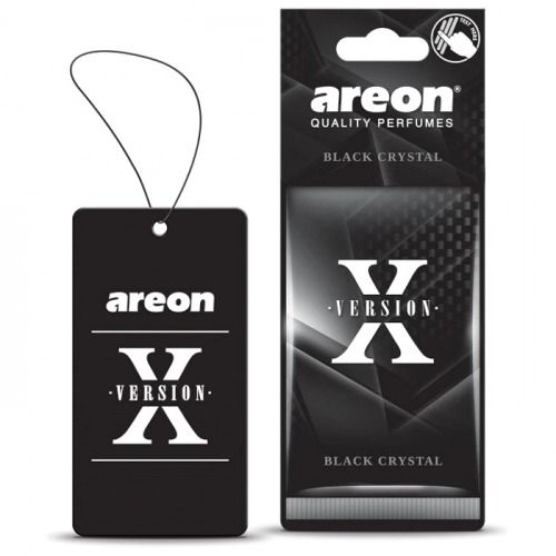 Освежитель воздуха AREON Х-Vervision лист Black Crystal (AXV10)