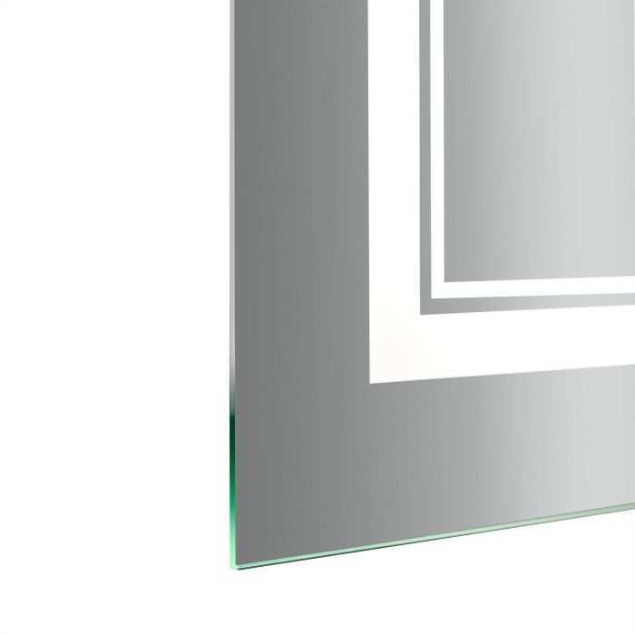 Зеркало Qtap Cardinal 1000х800 с LED подсветкой Touch, с антизапотеванием, с димером, рег. темп. цвета (3000-6500K) QT0478C10080