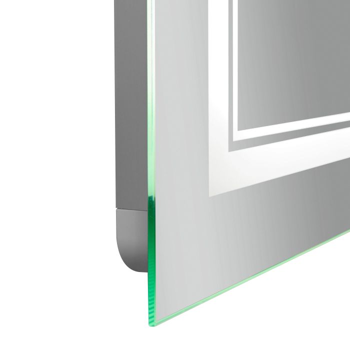 Зеркало Qtap Cardinal 1000х800 с LED подсветкой Touch, с антизапотеванием, с димером, рег. темп. цвета (3000-6500K) QT0478C10080