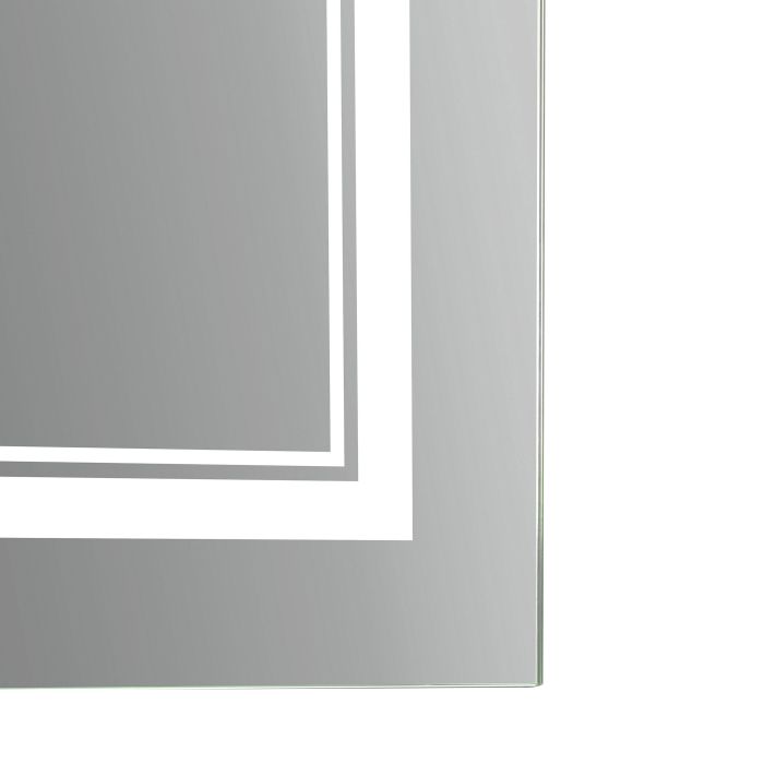 Зеркало Qtap Cardinal 1000х800 с LED подсветкой Touch, с антизапотеванием, с димером, рег. темп. цвета (3000-6500K) QT0478C10080