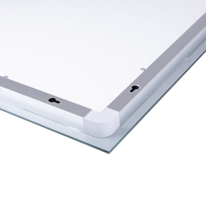 Зеркало Qtap Cardinal 1000х800 с LED подсветкой Touch, с антизапотеванием, с димером, рег. темп. цвета (3000-6500K) QT0478C10080