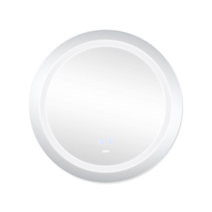 Зеркало Lidz Aria R600 с LED-подсветкой Touch, с антизапотеванием, с димером, рег. яркости LD78LR600