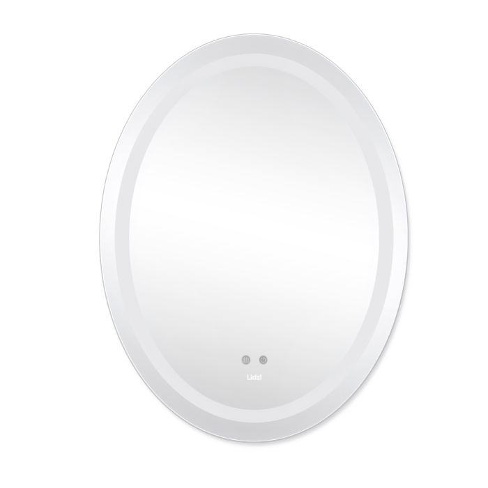 Зеркало Lidz Vida 700х500 с LED-подсветкой Touch, с антизапотеванием, с димером, рег. яркости LD78LF5070