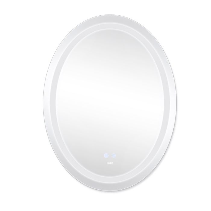 Зеркало Lidz Vida 700х500 с LED-подсветкой Touch, с антизапотеванием, с димером, рег. яркости LD78LF5070