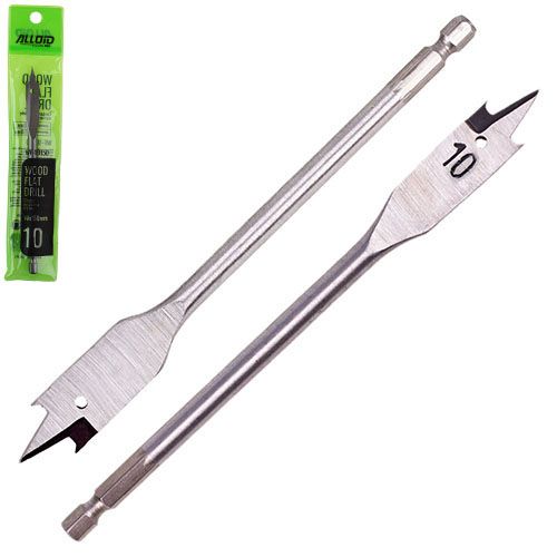 Сверло по дереву перьевые 10x150мм Alloid (WF-10150)