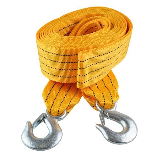 Трос буксировочный ТР-119-8-1 8т лента 75мм х 6,0м оранж/2 крюка (ТР-119-8-1)