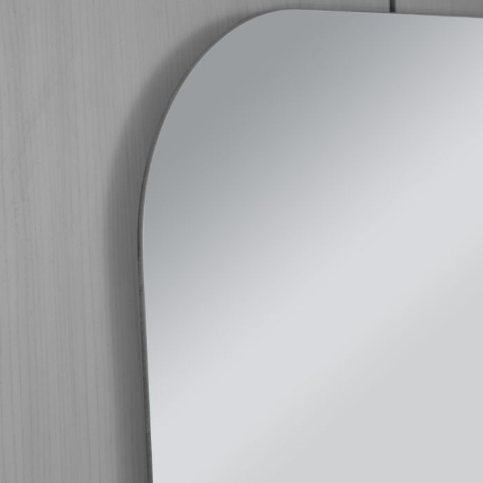 Зеркало Lidz Nicole 450х600 прямоугольное настенное с закругленными углами LD78NI4560