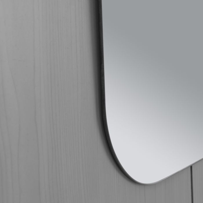 Зеркало Lidz Nicole 600х850 прямоугольное настенное с закругленными углами LD78NI6085