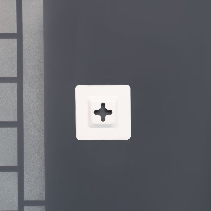 Зеркало Lidz Michelle 700х850х105 настенное с полочкой прямоугольное LD78MI7085