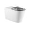 Унитаз напольный Qtap Freedom инклюзивный безбачковый Rimless безобедочный с сиденьем Soft-close WHITE QT22223368W